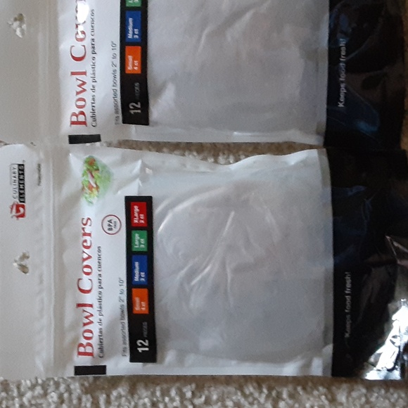Bundle of 2 Packs of Culinary Elements Bowl Covers (24 Pcs Total) - Picture 3 of 5